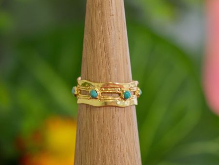 Alina Turquoise Ring Discount