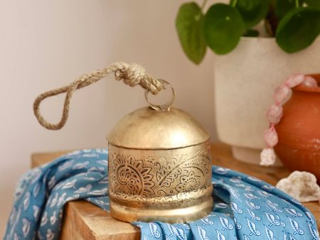 Brass-Toned Bell For Cheap