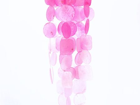 Blush Harmony Capiz Windchime on Sale