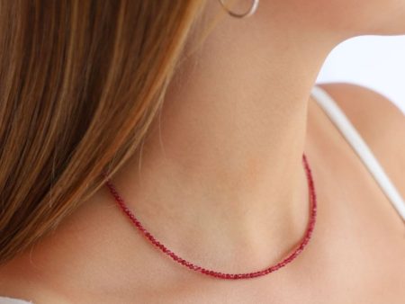 Beaded Ruby Necklace Supply