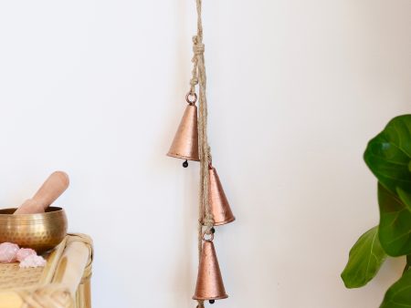 Copper 5 Bell Chime Cheap