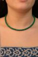 Malachite Beaded Necklace Fashion