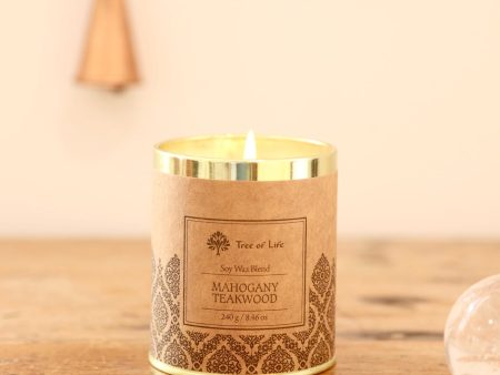 Mahogany Teakwood Scented Candle For Cheap