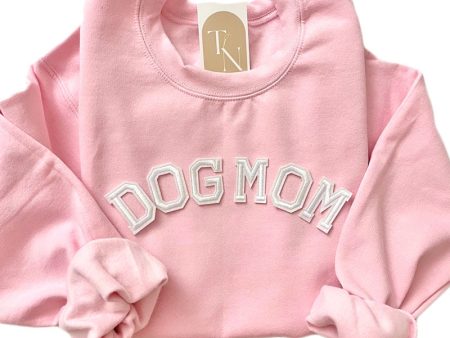 Dog Mom Patch Sweatshirt For Sale