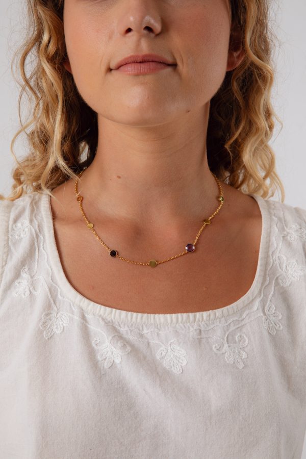 Thea Droplet Necklace Supply