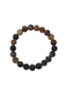 Banded Eye Agate Beaded Bracelet Discount