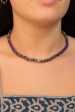 Amethyst and Moonstone Beaded Necklace Online Sale