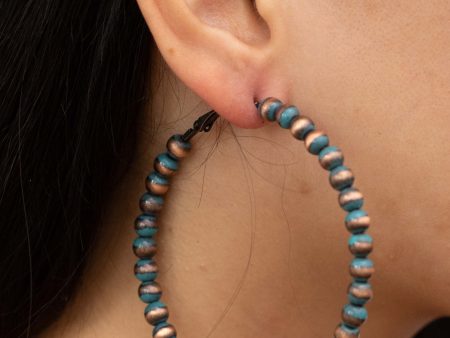 Beaded Hoops Discount