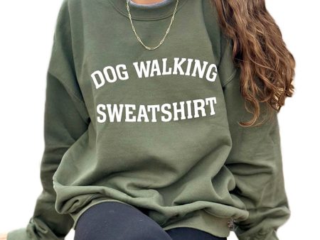 Dog Walking Sweatshirt For Sale