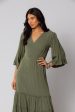 Alyce Wrap Dress Supply