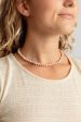 Pink Jasper Beaded Necklace Cheap