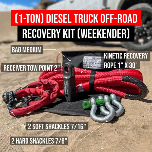 (1-Ton) Diesel Truck Off-Road Recovery Kit on Sale