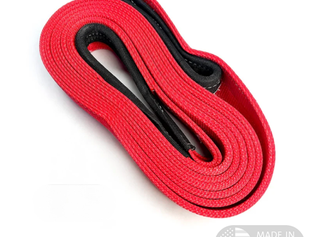 3  Flat Tow Strap  Copperhead  [WLL 7440 9300 18600 lbs] Fashion