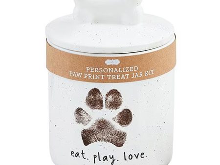 Paw Print Treat Jar Online Sale