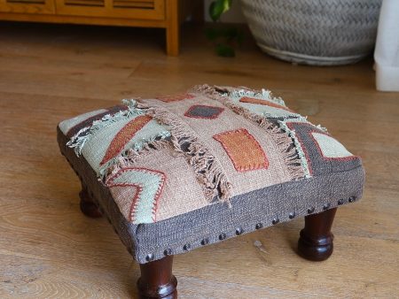 Geometric Foot Stool Cheap