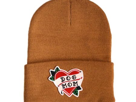 Copper Dog Mom Beanie Fashion