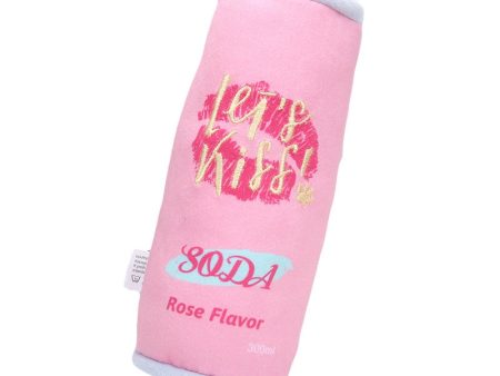 Soda Dog Toy - Pink For Discount