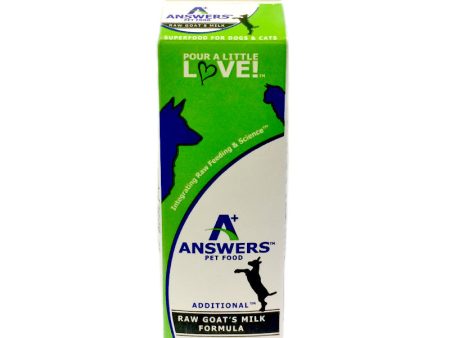 Answers Raw Goat s Milk For Discount