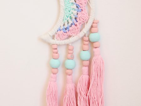 Dusty Pink Moon Tassel For Cheap