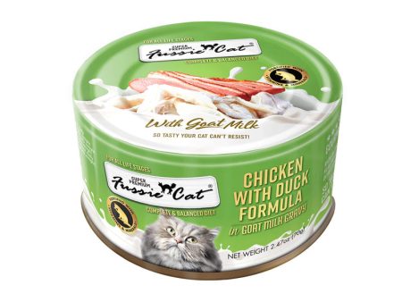 Fussie Cat - Chicken & Duck w Goat Milk For Discount