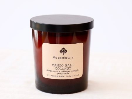 Mango Bali Coconut Glass Jar Candle Supply