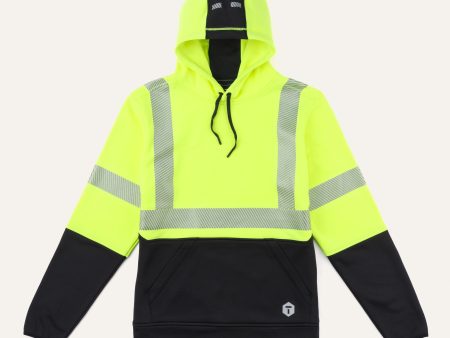 Women s M2 Grid Hoodie Hi Vis Fashion