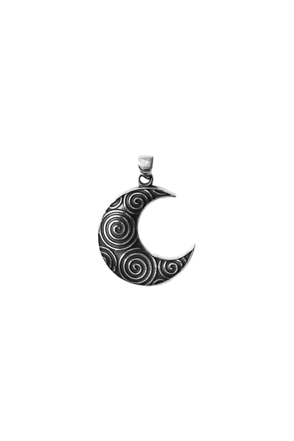 Dusk Moon Pendant For Sale