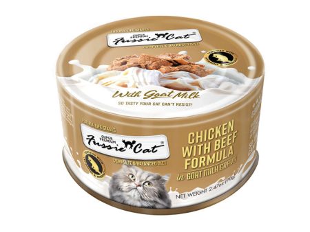 Fussie Cat - Chicken & Beef w Goat Milk Online Sale