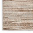 Nourison Home Elation ETN01 Ivory Grey Contemporary Power-Loomed Rug Discount