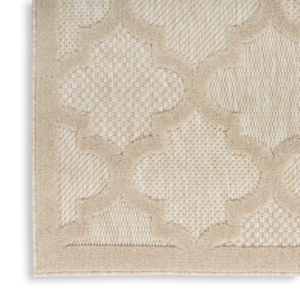 Nourison Home Easy Care NES01 Cream Contemporary Flat Weave Rug on Sale