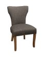 Eclectic Home Dining Chair Howel Dark Gray on Sale