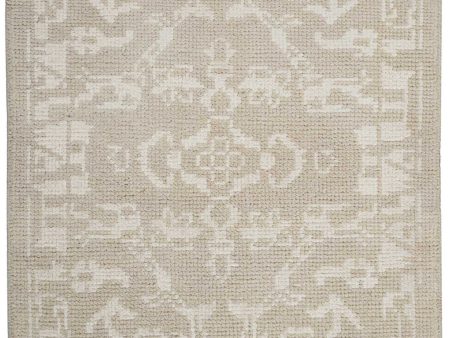 Nourison Home Elan ELN02 Light Grey Traditional Knotted Rug Supply