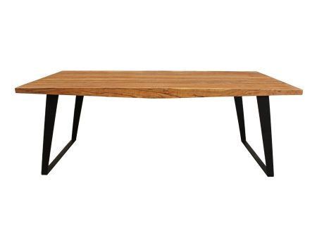 Eclectic Home Dining Table Lakewood Iron Rectangular Hot on Sale