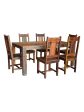 Eclectic Home Dining Table Rainforest Wood Rectangular Fashion