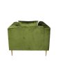 Eclectic Home Rutland Olive Sofa Chair Online Sale