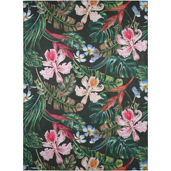 Dalyn Rugs Tropics TC6 Black Coastal Machine Made Rug Supply