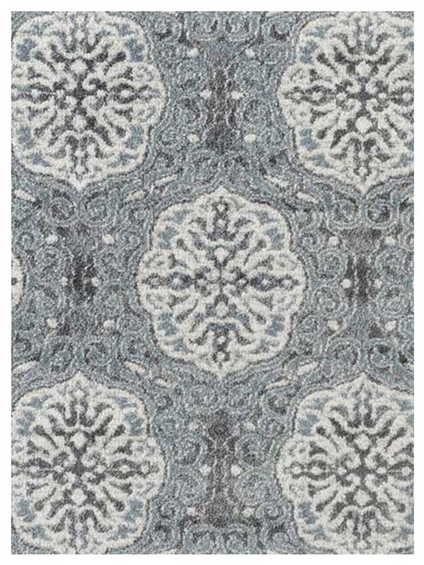 Limited Tatiana TU-112 STEEL BLUE  Traditional Machinemade Rug Online now