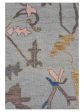 Artisan Blossom Lt.Grey Traditional Knotted Rug Sale