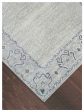 Artisan Bazaar  Cream Beige Traditional Knotted Rug For Sale