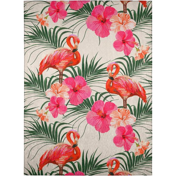 Dalyn Rugs Tropics TC12 Ivory Coastal Machine Made Rug Online Hot Sale