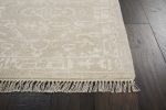 Nourison Home Elan ELN02 Light Grey Traditional Knotted Rug Supply