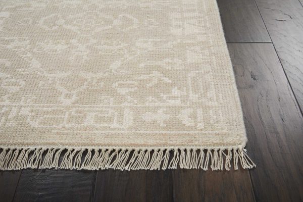 Nourison Home Elan ELN02 Light Grey Traditional Knotted Rug Supply