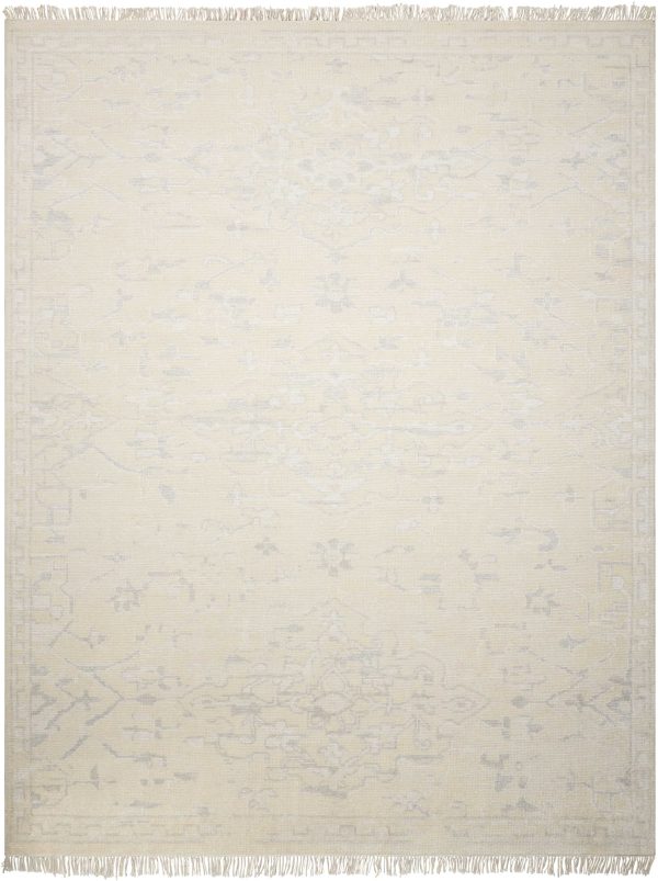 Nourison Home Elan ELN01 Ivory Traditional Knotted Rug Online