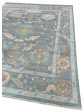 Artisan Blossom Blue Traditional Knotted Rug Hot on Sale