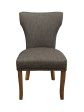 Eclectic Home Dining Chair Howel Dark Gray on Sale