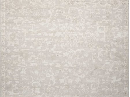 Nourison Home Elan ELN03 Silver Traditional Knotted Rug Online Sale