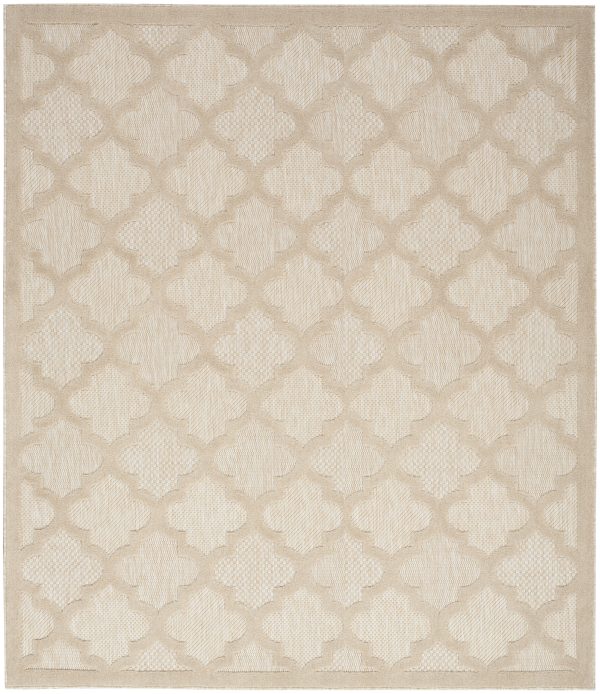 Nourison Home Easy Care NES01 Cream Contemporary Flat Weave Rug on Sale