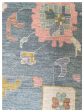 Artisan Blossom  Blue  Traditional Knotted Rug Fashion