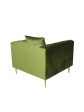 Eclectic Home Rutland Olive Sofa Chair Online Sale