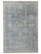 Artisan Bazaar  Lt.Blue Beige Traditional Knotted Rug For Cheap